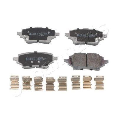 Set pastiglie freno JAPANPARTS PP-263AF