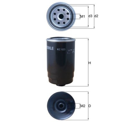 Filtro carburante NAGARES KC 623