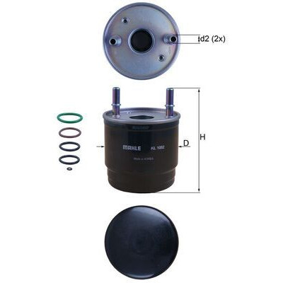 Filtro carburante NAGARES KL 1002D
