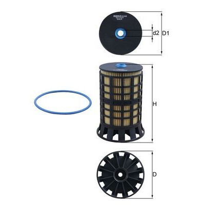 Filtro carburante NAGARES KX 606D