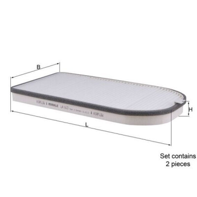Filtro aria abitacolo NAGARES LA 613/S