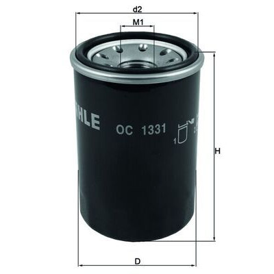 Filtro olio NAGARES OC 1331