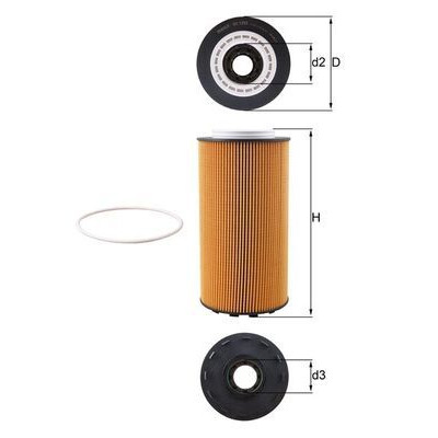 Filtro olio NAGARES OX 1293D