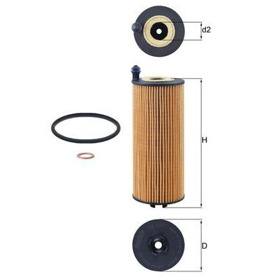 Filtro olio NAGARES OX 1302D