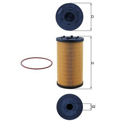 Filtro olio NAGARES OX 1306D