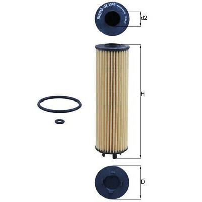 Filtro olio NAGARES OX 1340D
