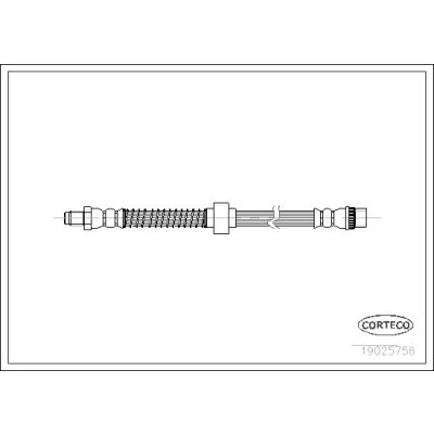 CORTECO 19025756 Tubo freno