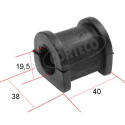 Supporto, stabilizzatore CORTECO 80000510