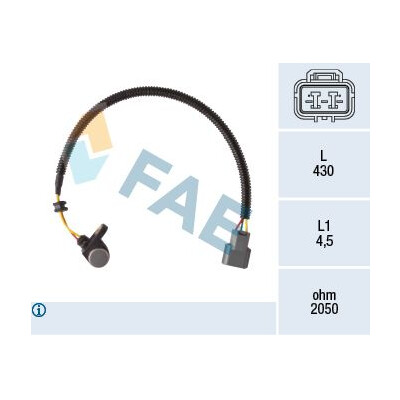 Generatore di impulsi, albero motore FAE 79419
