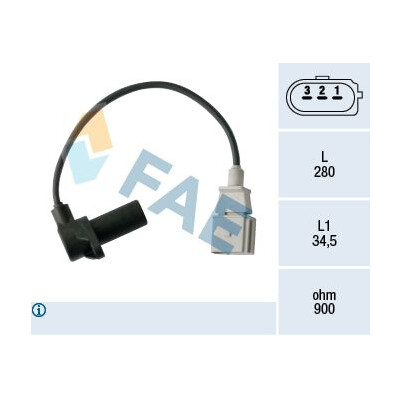 Generatore di impulsi, albero motore FAE 79479