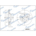 Disco freno MANDO MBC030212