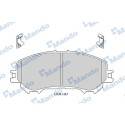 Set pastiglie freno MANDO MBF015287