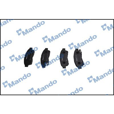 Set pastiglie freno MANDO RMPT04