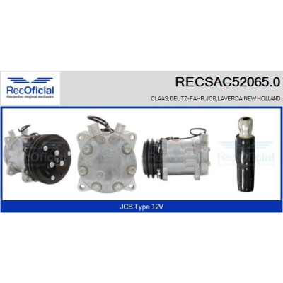 Compressore, aria condizionata RECOFICIAL RECSAC52065.0