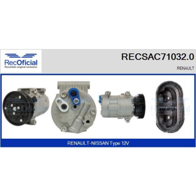 Compressore, aria condizionata RECOFICIAL RECSAC71032.0