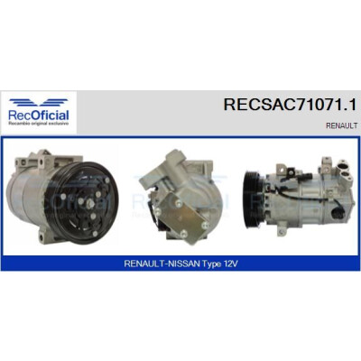 Compressore, aria condizionata RECOFICIAL RECSAC71071.1