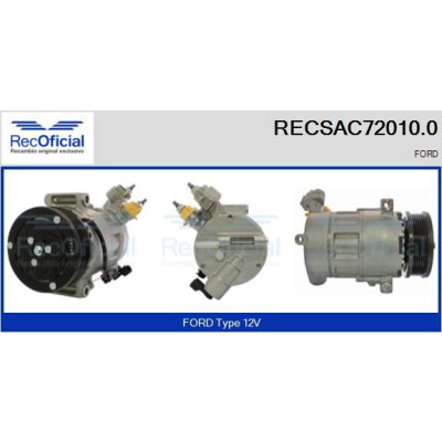 Compressore, aria condizionata RECOFICIAL RECSAC72010.0