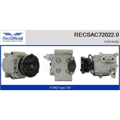 Compressore, aria condizionata RECOFICIAL RECSAC72022.0