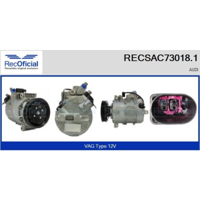 Compressore, aria condizionata RECOFICIAL RECSAC73018.1