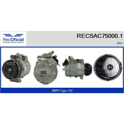 Compressore, aria condizionata RECOFICIAL RECSAC75000.1