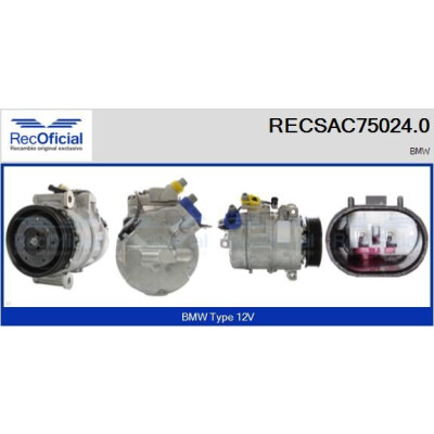 Compressore, aria condizionata RECOFICIAL RECSAC75024.0