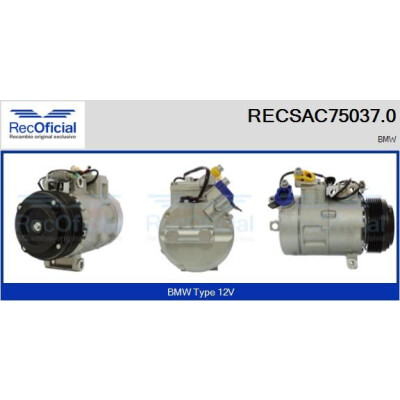 Compressore, aria condizionata RECOFICIAL RECSAC75037.0