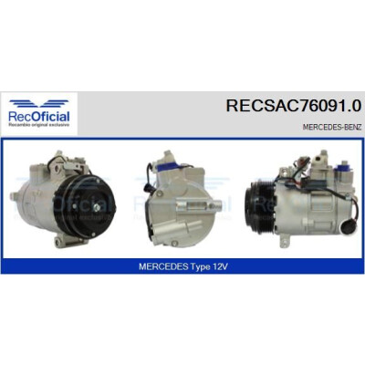 Compressore, aria condizionata RECOFICIAL RECSAC76091.0