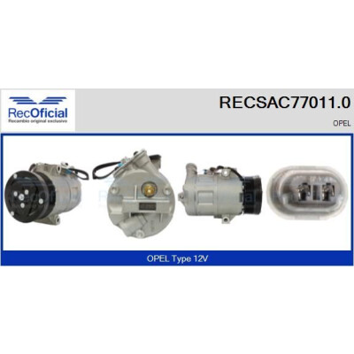Compressore, aria condizionata RECOFICIAL RECSAC77011.0