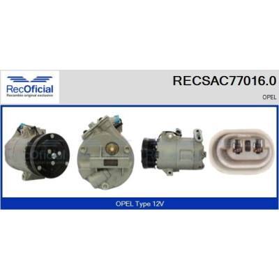 Compressore, aria condizionata RECOFICIAL RECSAC77016.0