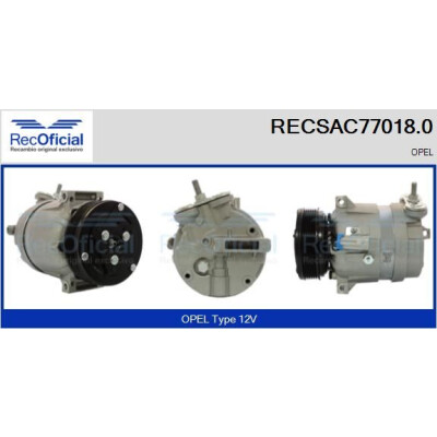 Compressore, aria condizionata RECOFICIAL RECSAC77018.0