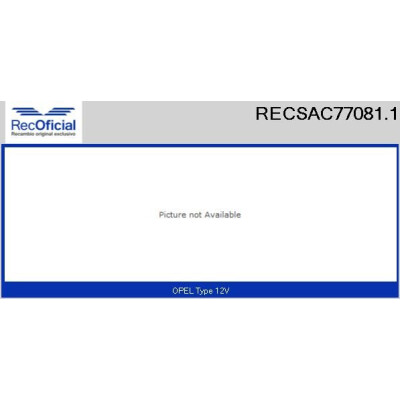 Compressore, Climatizzatore RECOFICIAL RECSAC77081.1