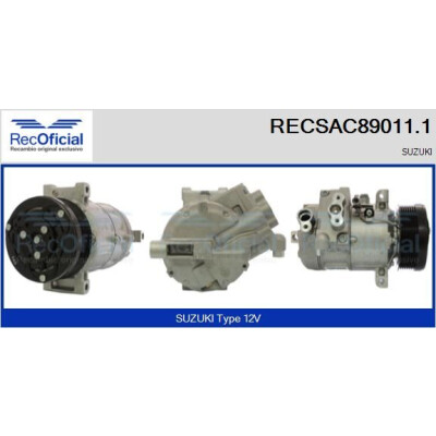Compressore, Climatizzatore RECOFICIAL RECSAC89011.1