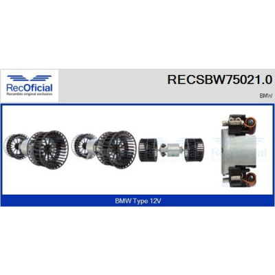 Ventilatore da cabina UFFICIALE RECSBW75021.0