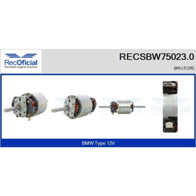 Ventilatore da cabina UFFICIALE RECSBW75023.0