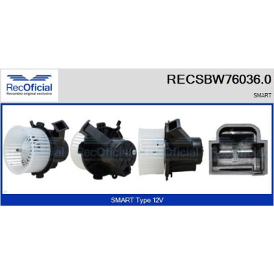 Ventilatore da cabina RECOFICIAL RECSBW76036.0