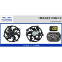 Motore elettrico, ventola del radiatore RECOFICIAL RECSEF70007.0