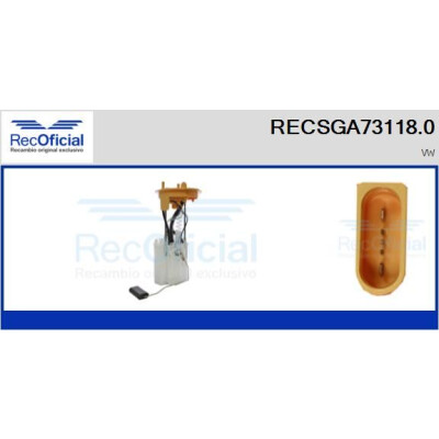 Unità di alimentazione del carburante RECSGA73118.0