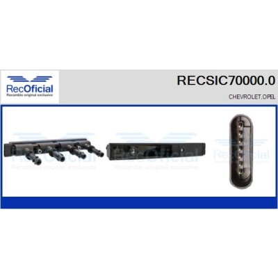 Bobina di accensione RECOFICIAL RECSIC70000.0
