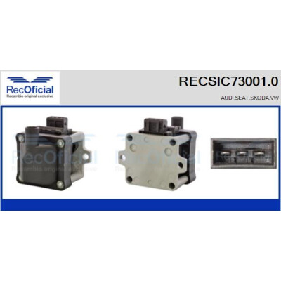 Bobina di accensione RECOFICIAL RECSIC73001.0