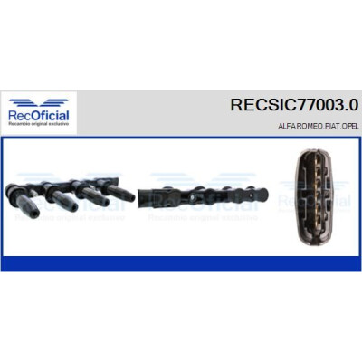 Bobina di accensione RECOFICIAL RECSIC77003.0