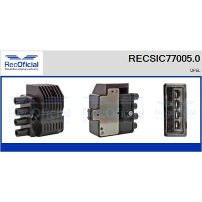 Bobina di accensione RECOFICIAL RECSIC77005.0