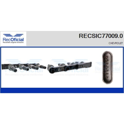 Bobina di accensione RECOFICIAL RECSIC77009.0