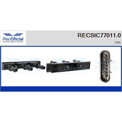 Bobina di accensione RECOFICIAL RECSIC77011.0
