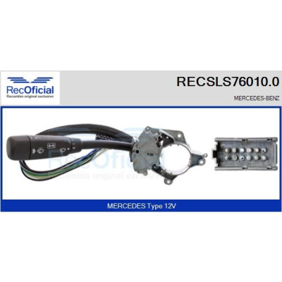 Interruttore piantone sterzo RECOFICIAL RECSLS76010.0