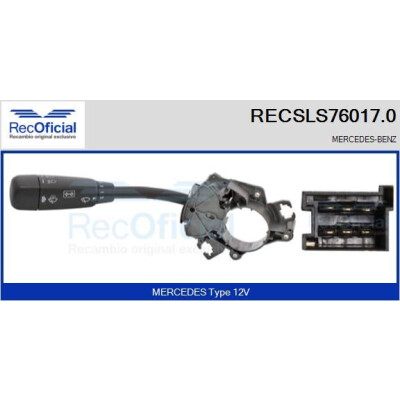 Interruttore piantone sterzo RECOFICIAL RECSLS76017.0