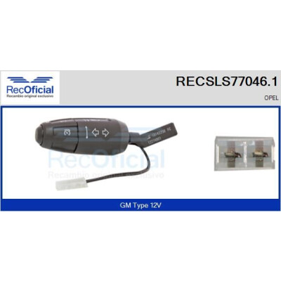 Interruttore piantone sterzo RECOFICIAL RECSLS77046.1