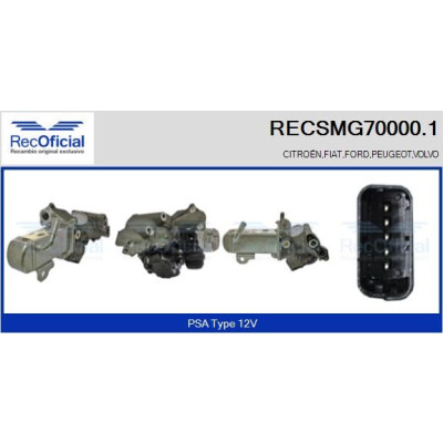Modulo EGR RECOFFICIAL RECSMG70000.1