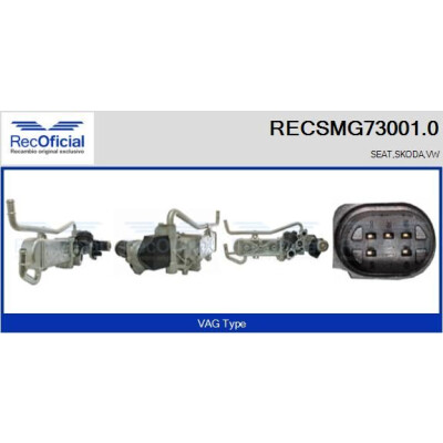 Modulo EGR RECSMG73001.0