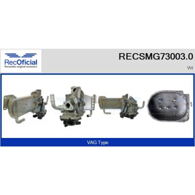 Modulo EGR RECSMG73003.0