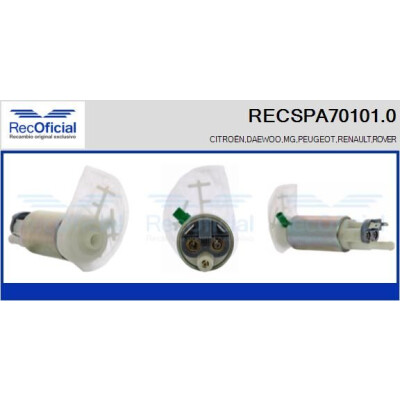 Pompa carburante RECOFICIAL RECSPA70101.0